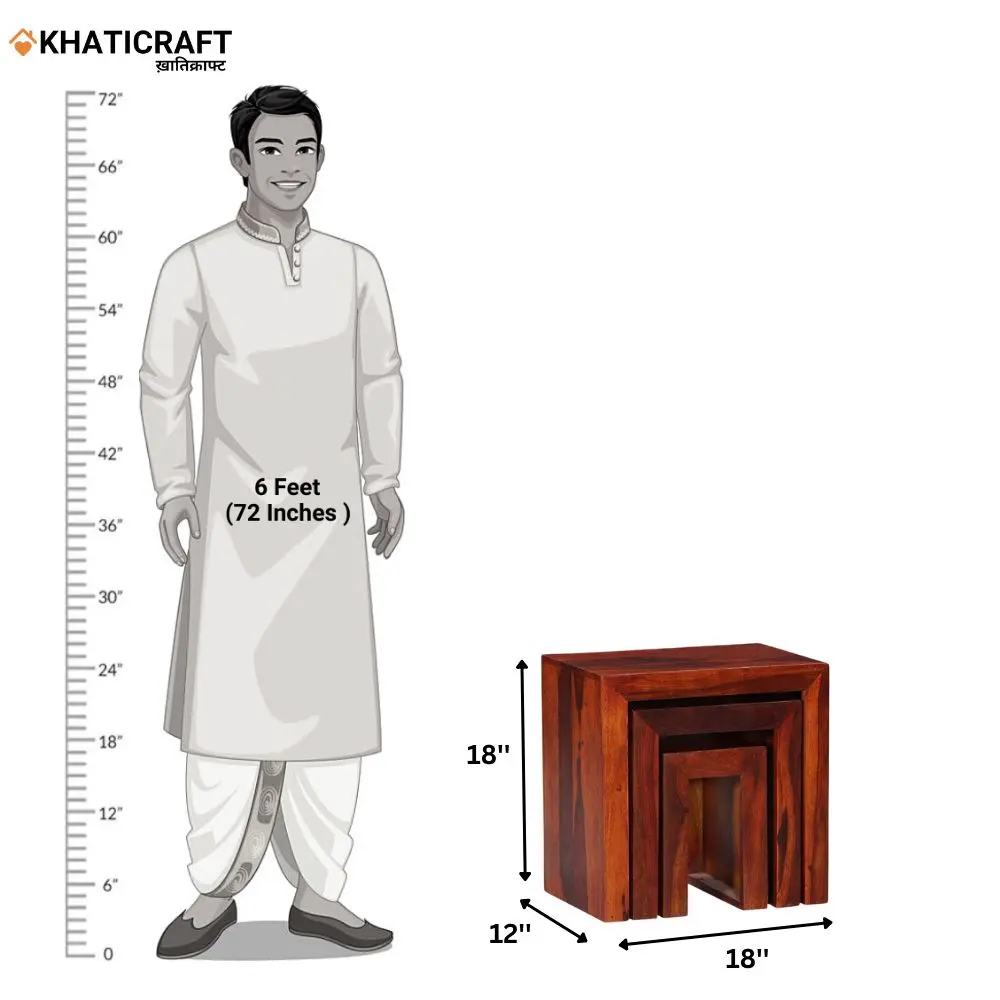 Hola Nested Stool Set