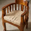 Usha Armrest Chair with Cushion 6.webp