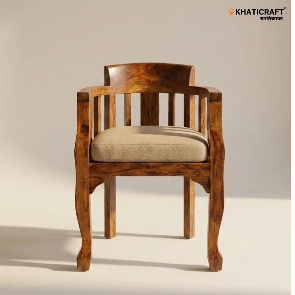Usha Armrest Chair with Cushion 3.webp