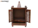 Ira Solid Wood Sheesham Temple-2