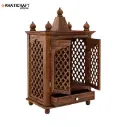 Ira Solid Wood Sheesham Temple-3