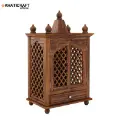 Ira Solid Wood Sheesham Temple-4
