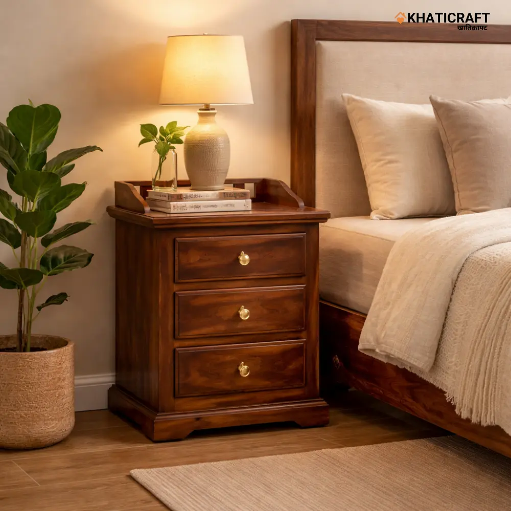 Kuber Bedside Table