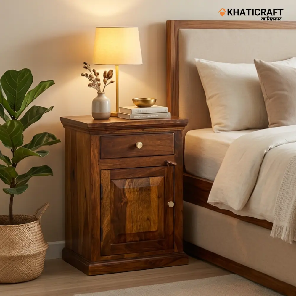 Nitya Bedside Table