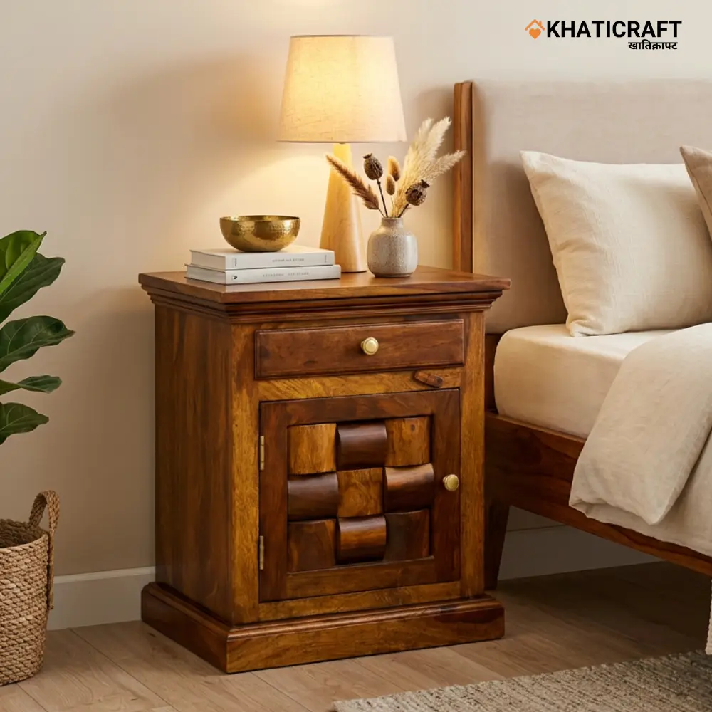 Niwar Bedside Table