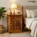 Stupa Bedside Table