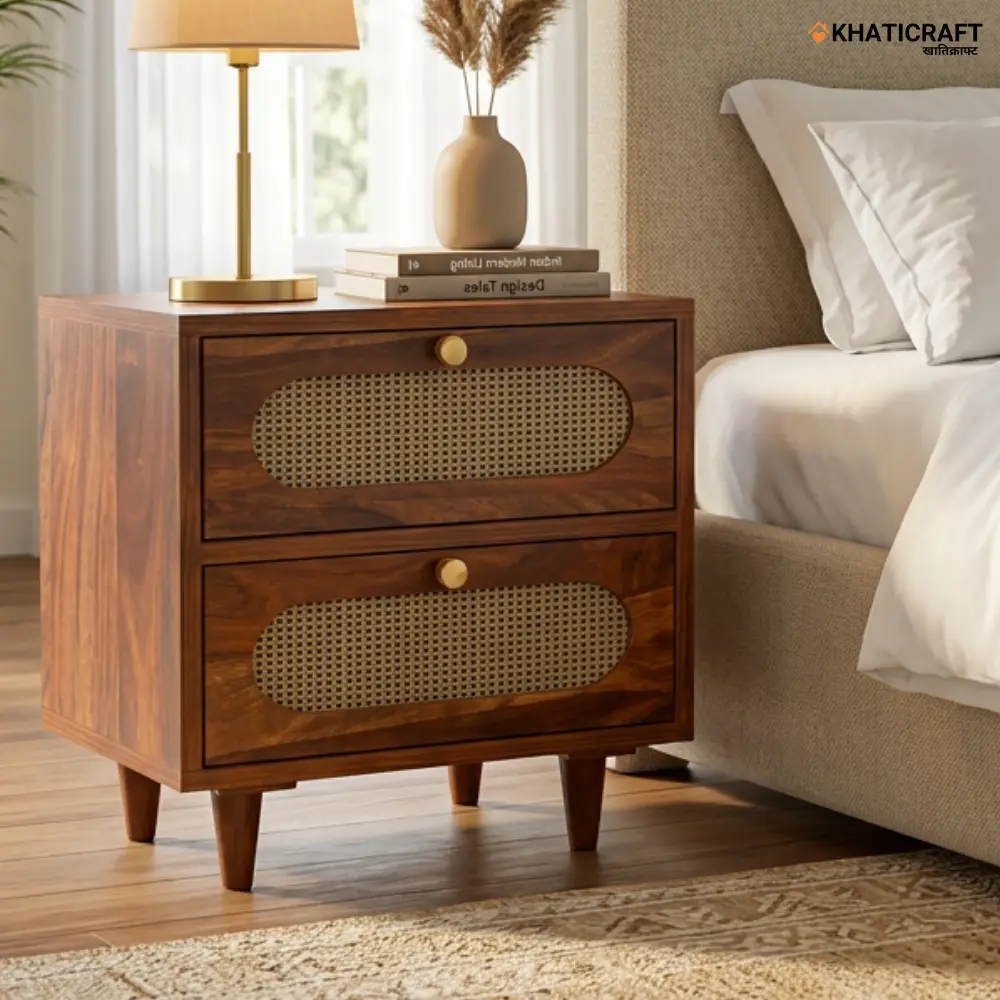 Rukm Bedside Table