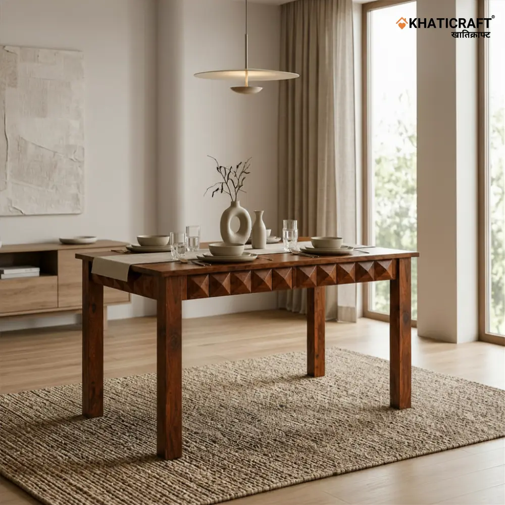Stupa 4 Seater Dining Table