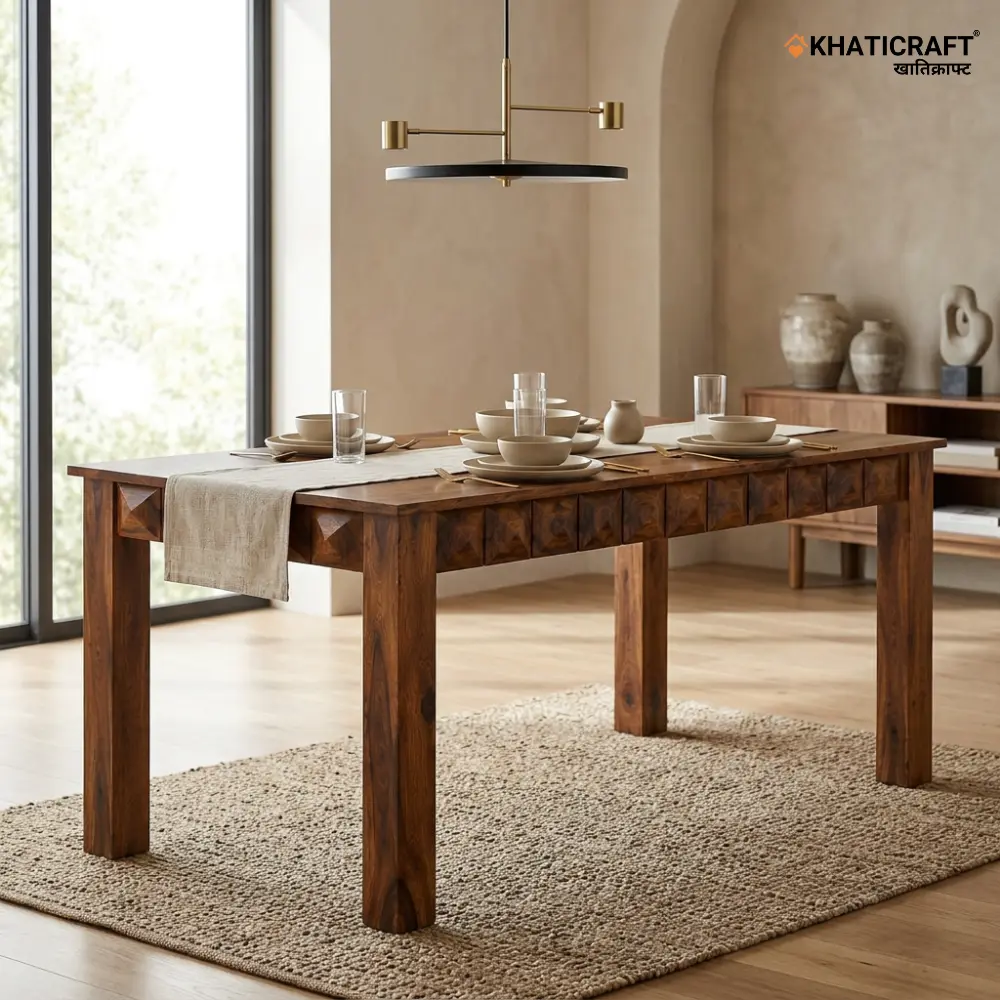 Stupa 6 Seater Dining Table