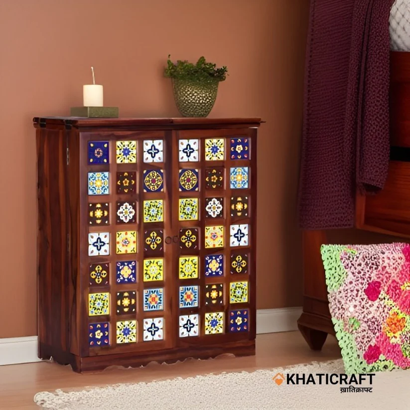 Chitra Double Door Bar Cabinet