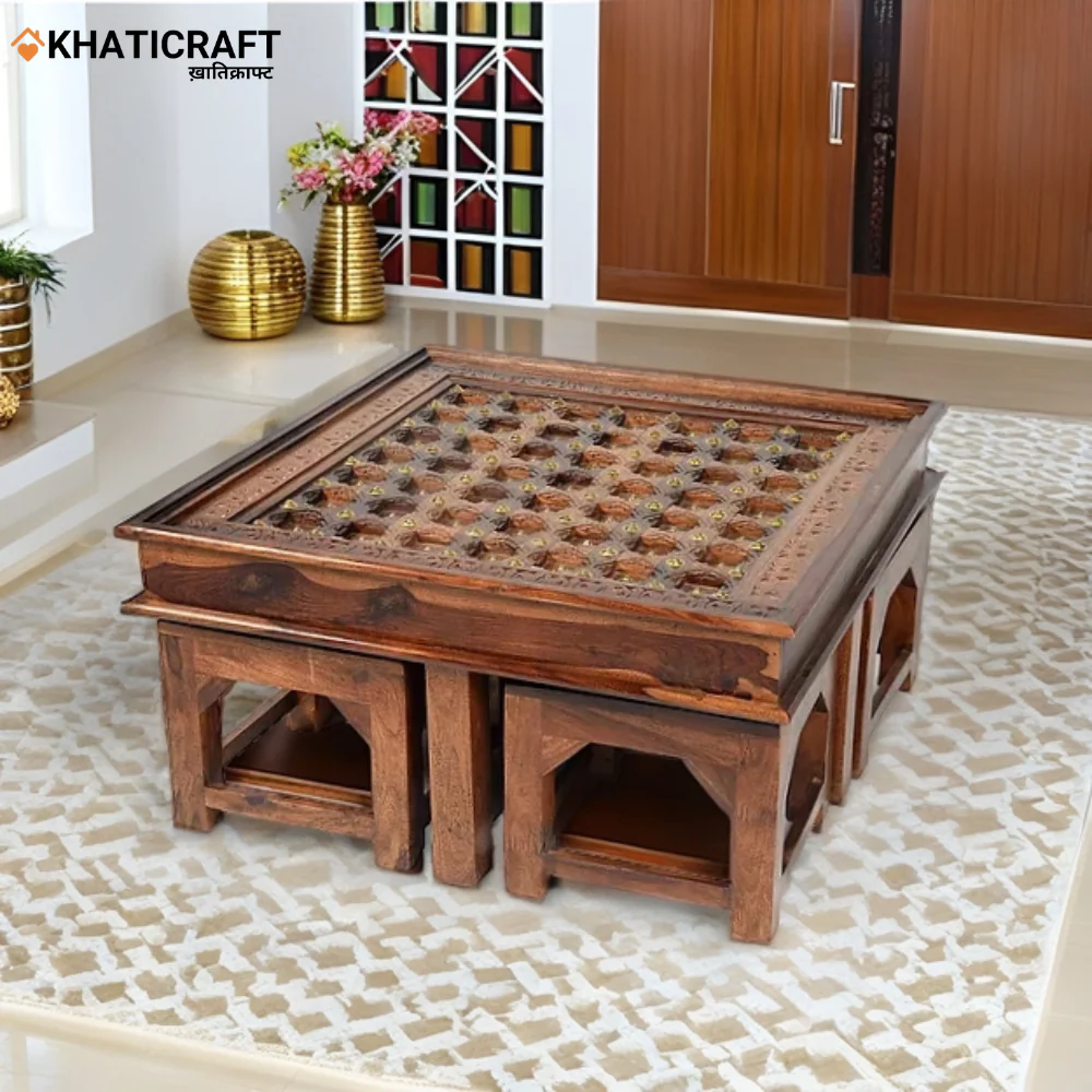 Tamra Nested Coffee Table Set of 5(1+4)