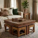 Tamra Nested Coffee Table Set of 5(1+4)