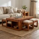Kavya Nested Coffee Table Set of 5(1+4)