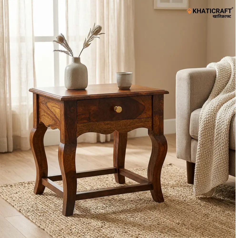 Usha Side End Table
