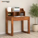 Arya I Study Table with Chavi Wallshelf