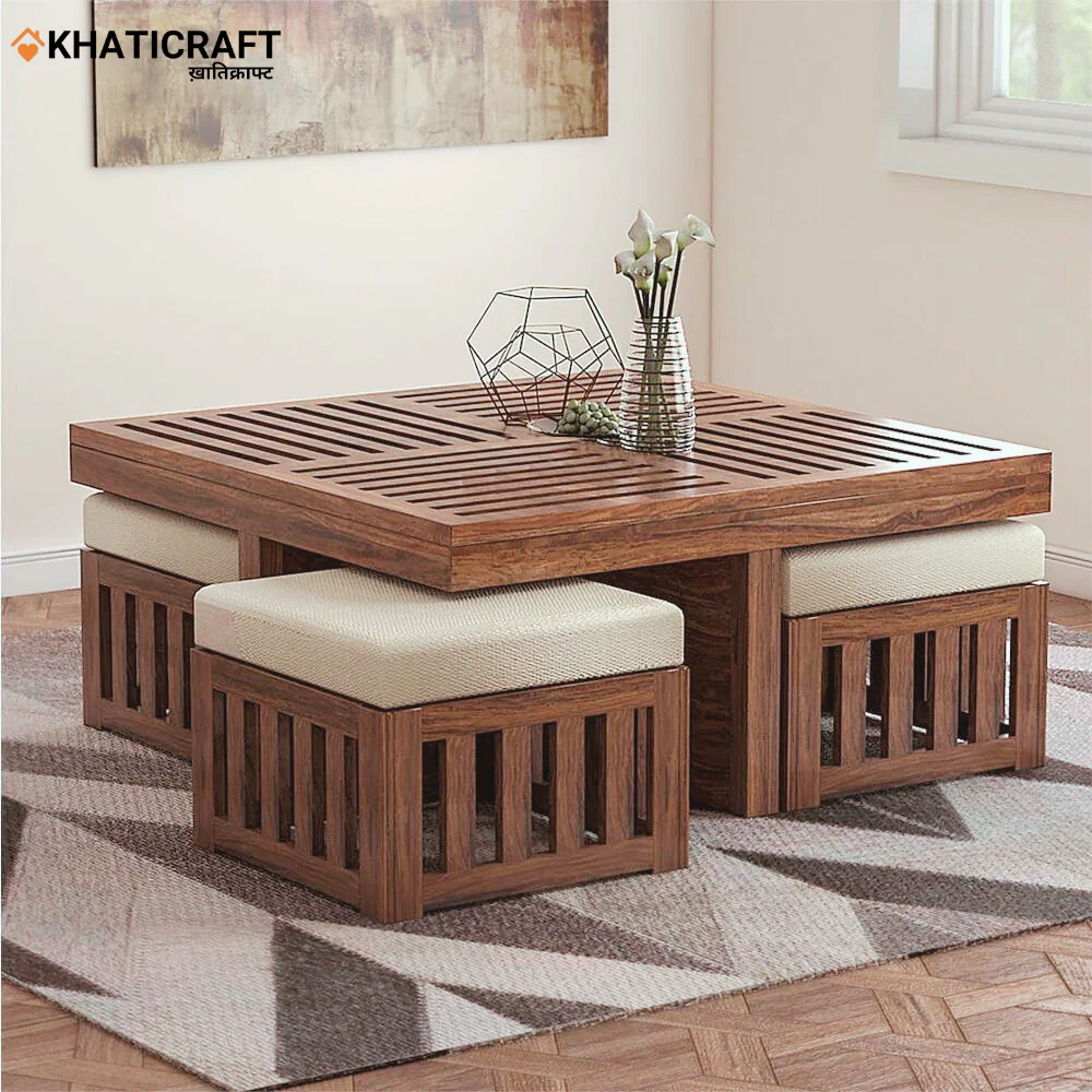 Dhara Nested Coffee Table Set of 5(1+4)