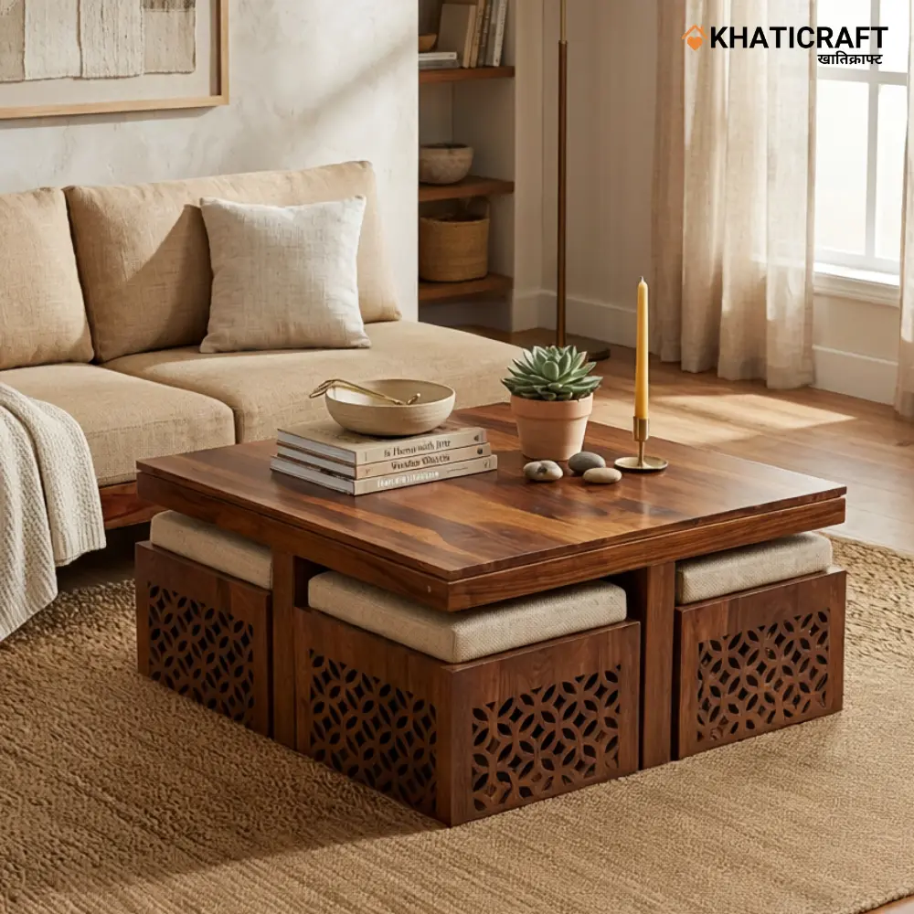 Mira Nested Coffee Table Set of 5(1+4)