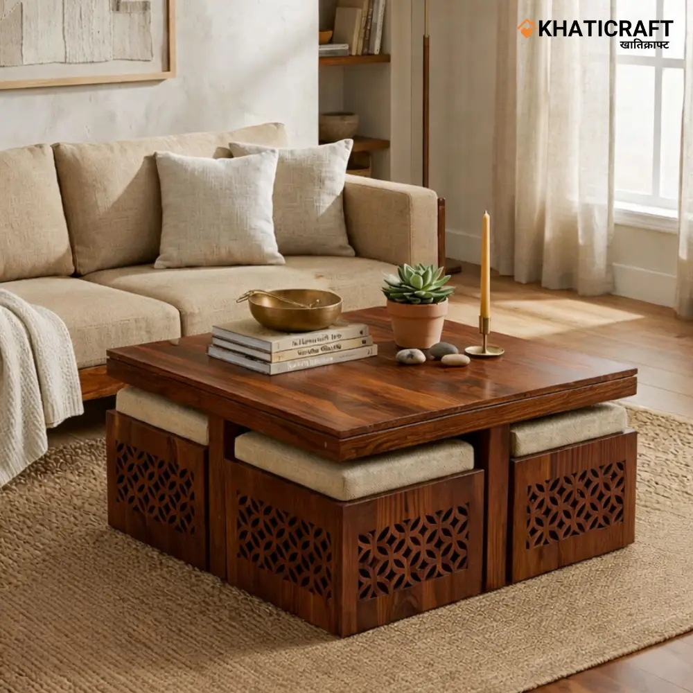 Mira Nested Coffee Table Set of 5(1+4)