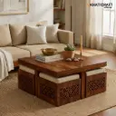 Mira Nested Coffee Table Set of 5(1+4)