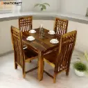 Hina Chavi 4 Seater Solid Wood Sheesham Dining Set