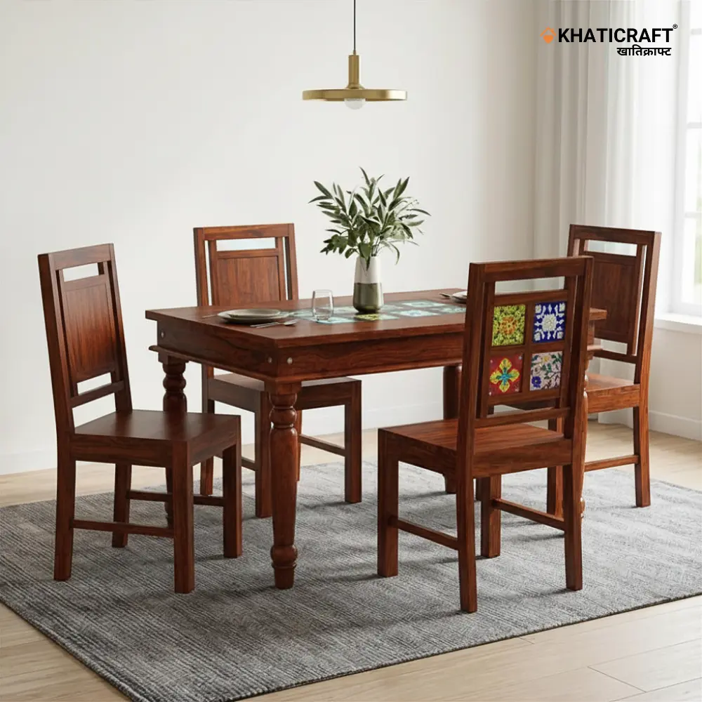 Chitra 4 Seater Dining Set