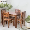 Hina Hima 4 Seater Solid Wood Sheesham Dining Set