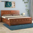 Nitya Solid Wood Bed King Size Box Storage