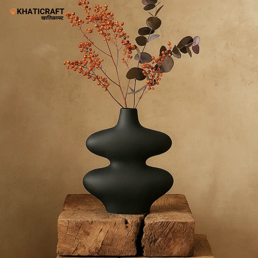 Anant Vase (Black)