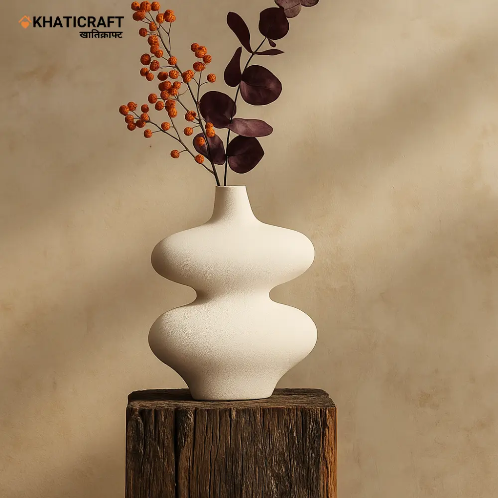 Anant Vase (White)