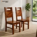 Niru Sheesham Wood Chairs Set of 2 