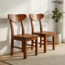 Kian Sheesham Wood Chairs Set of 2 