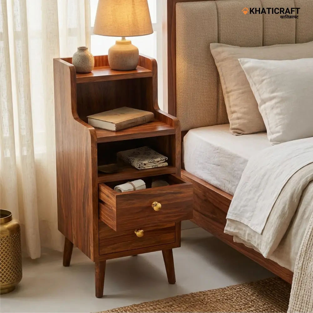Pithika Bedside Table