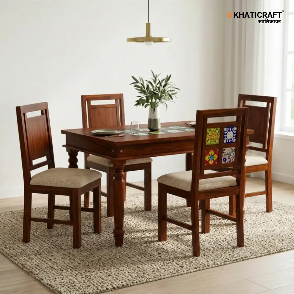 Chitra 4 Seater Dining Set