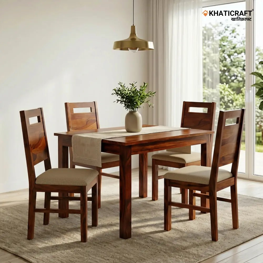 Niru Hina 4 Seater Dining Set