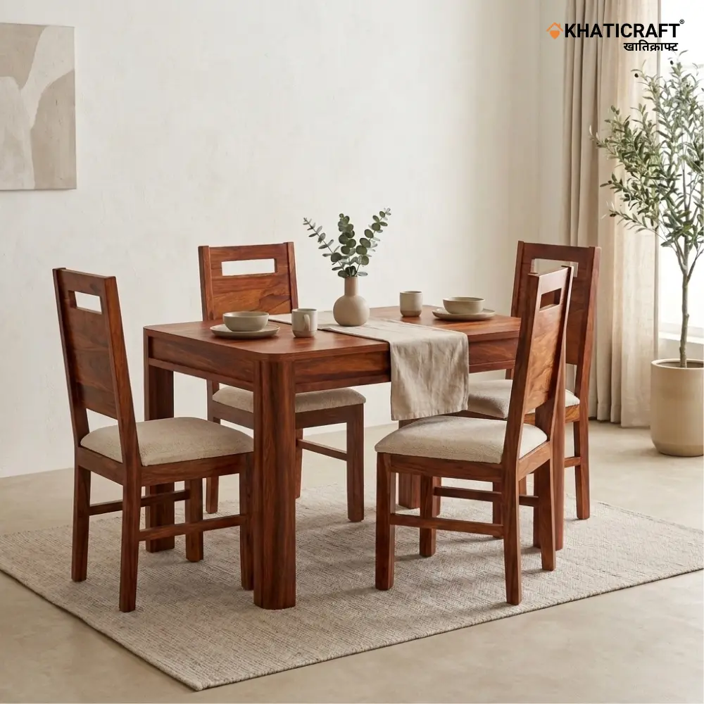 Niru Rami 4 Seater Dining Set 