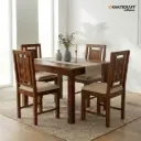 Niwar Hina 4 Seater Dining Set 
