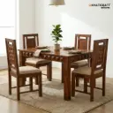 Stupa 4 Seater Dining Set 