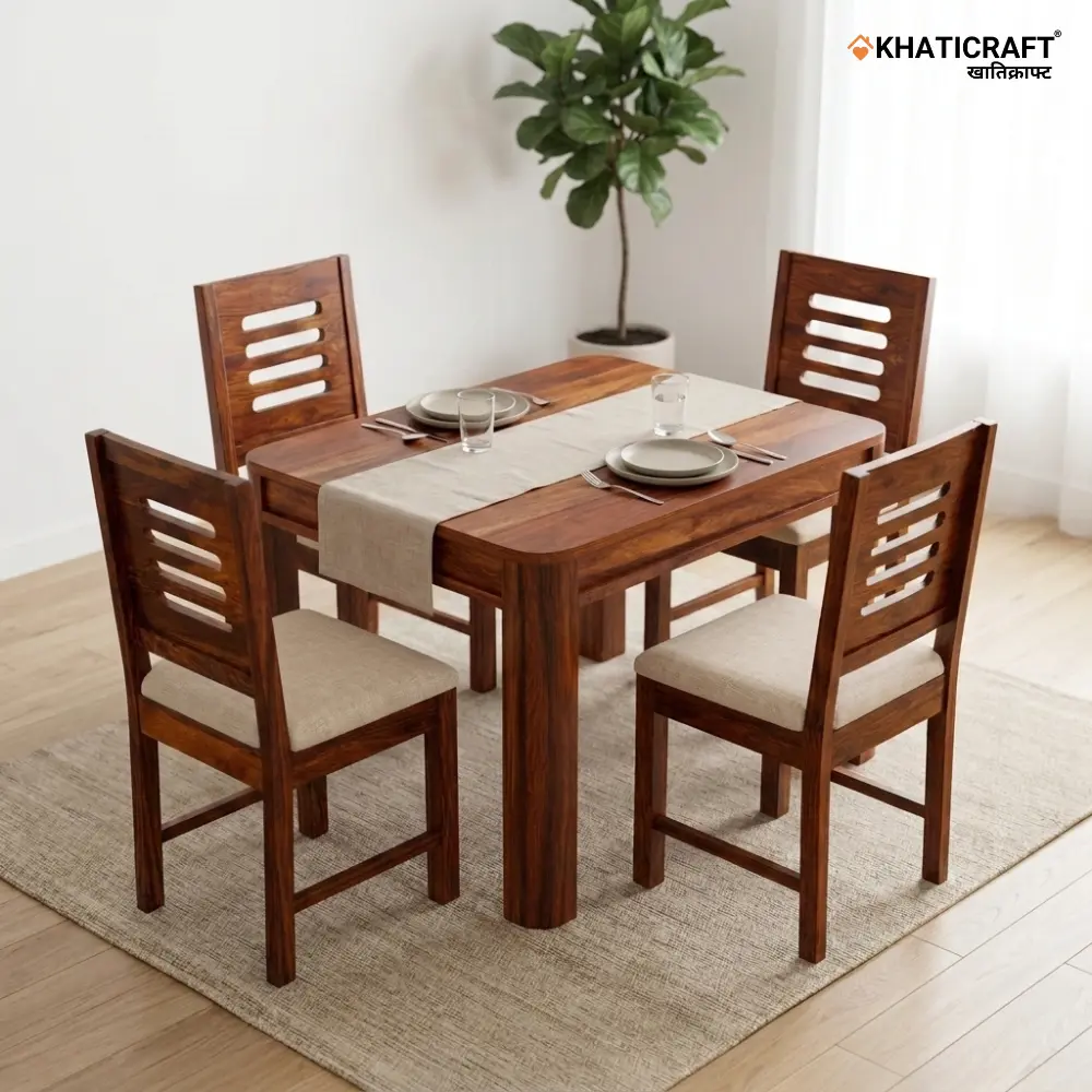 Ulka Rami 4 Seater Dining Set