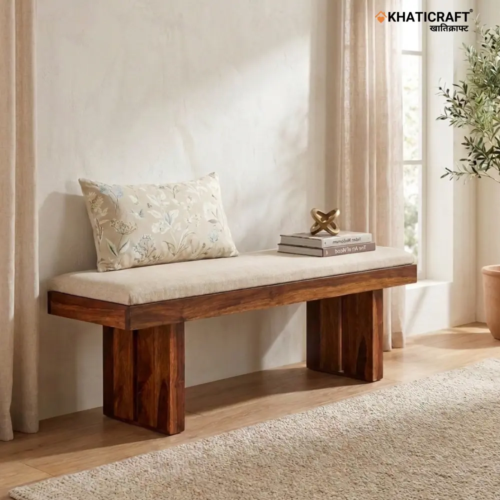 Hola Solid wood Bench 