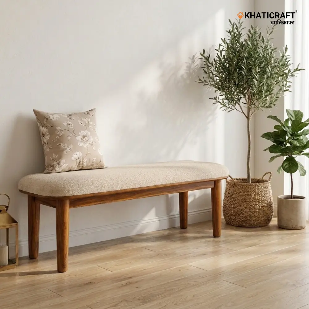 Kian Solid Wood Bench(5')