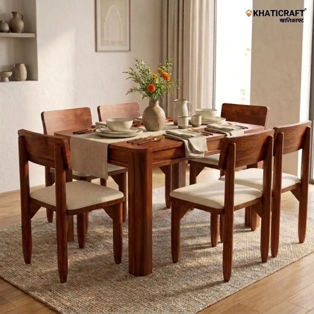 Ankani Rami 6 Seater Dining Set 