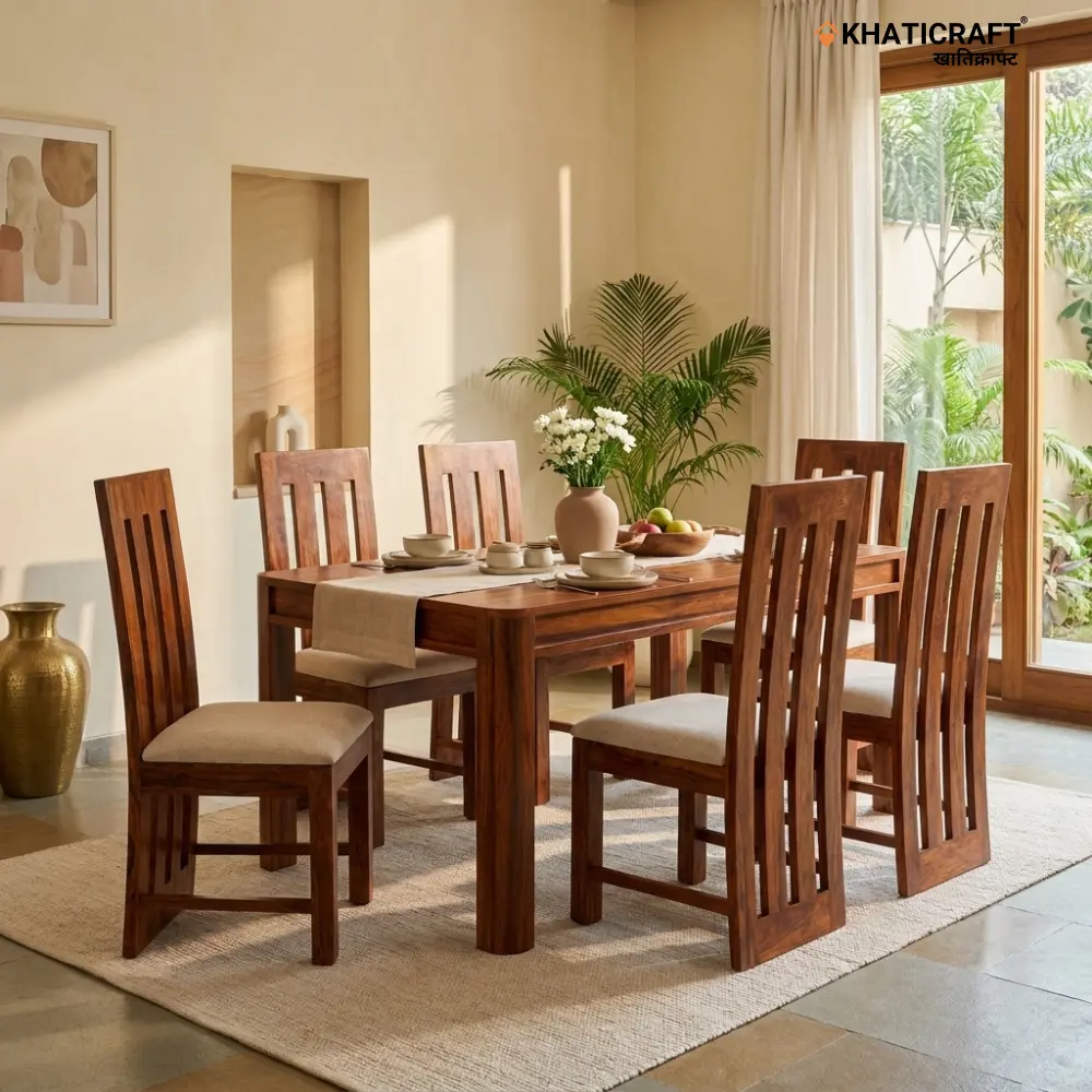 Hana Rami 6 Seater Dining Set 