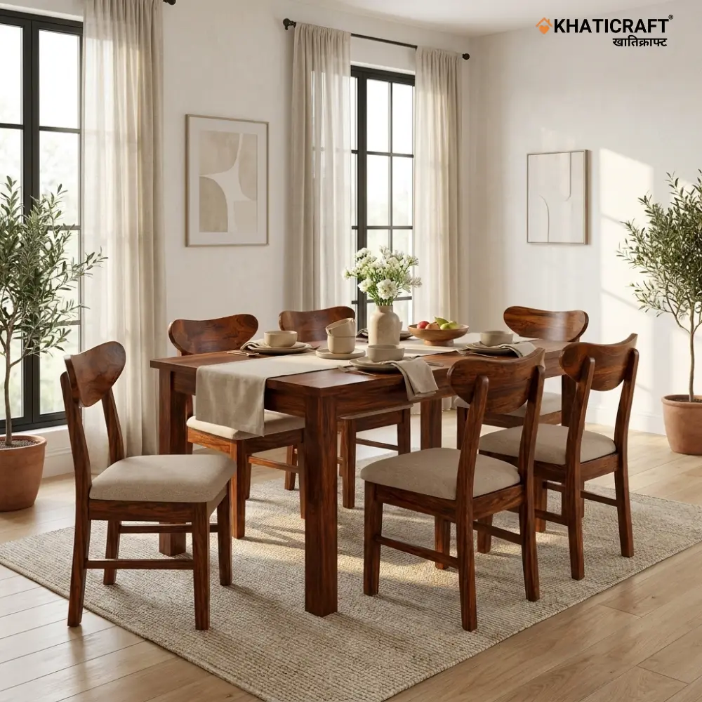Kian Rami 6 Seater Dining Set