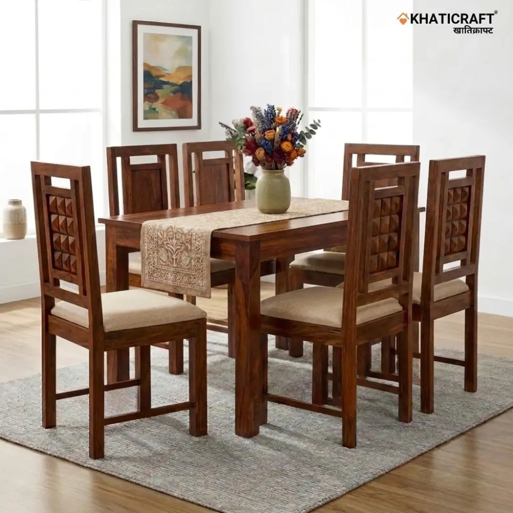 Stupa Hina 6 Seater Dining Set 