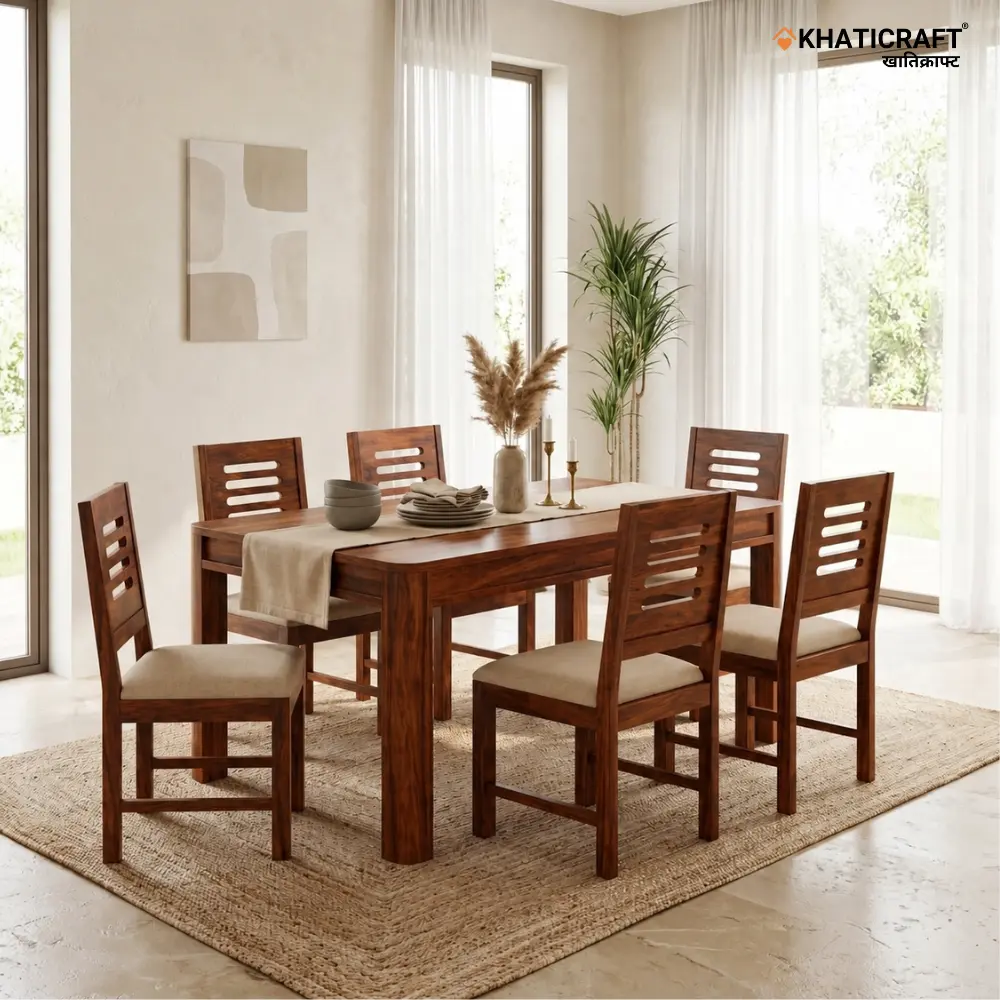 Ulka Rami 6 Seater Dining Set