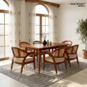 Talpa Ankani 6 Seater Dining set 