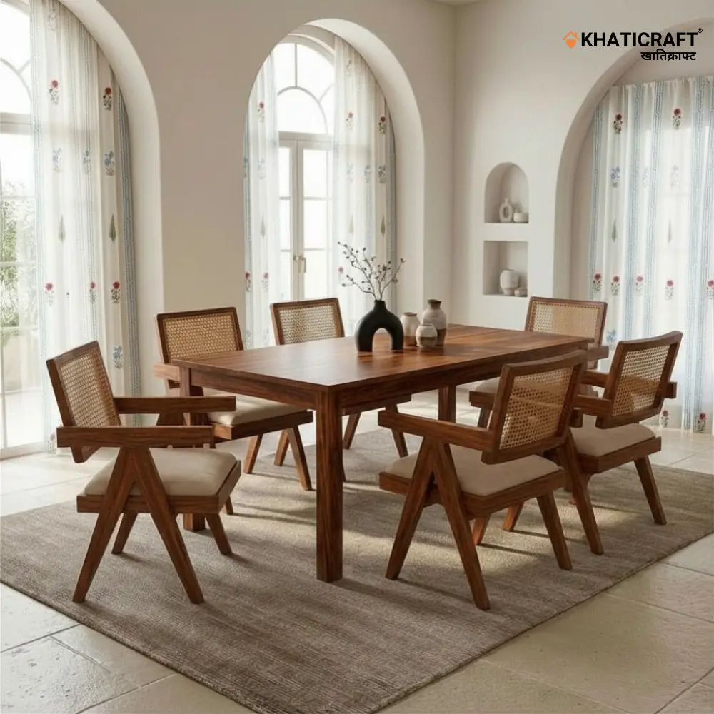 Rukm Hina 6 seater dining set