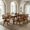 Rukm Hina 6 seater dining set