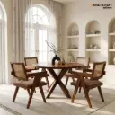 Rukm Mandal 4 seater dining set 