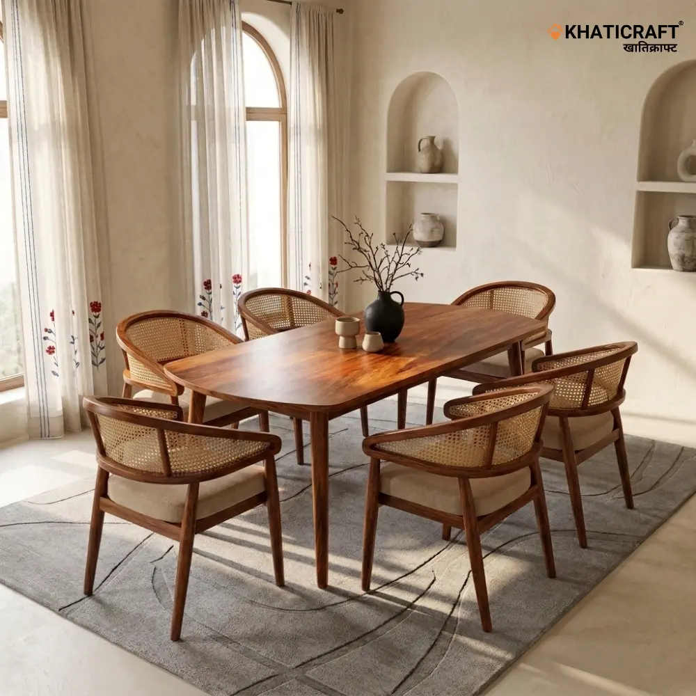Kupak Kian 6 seater dining set 